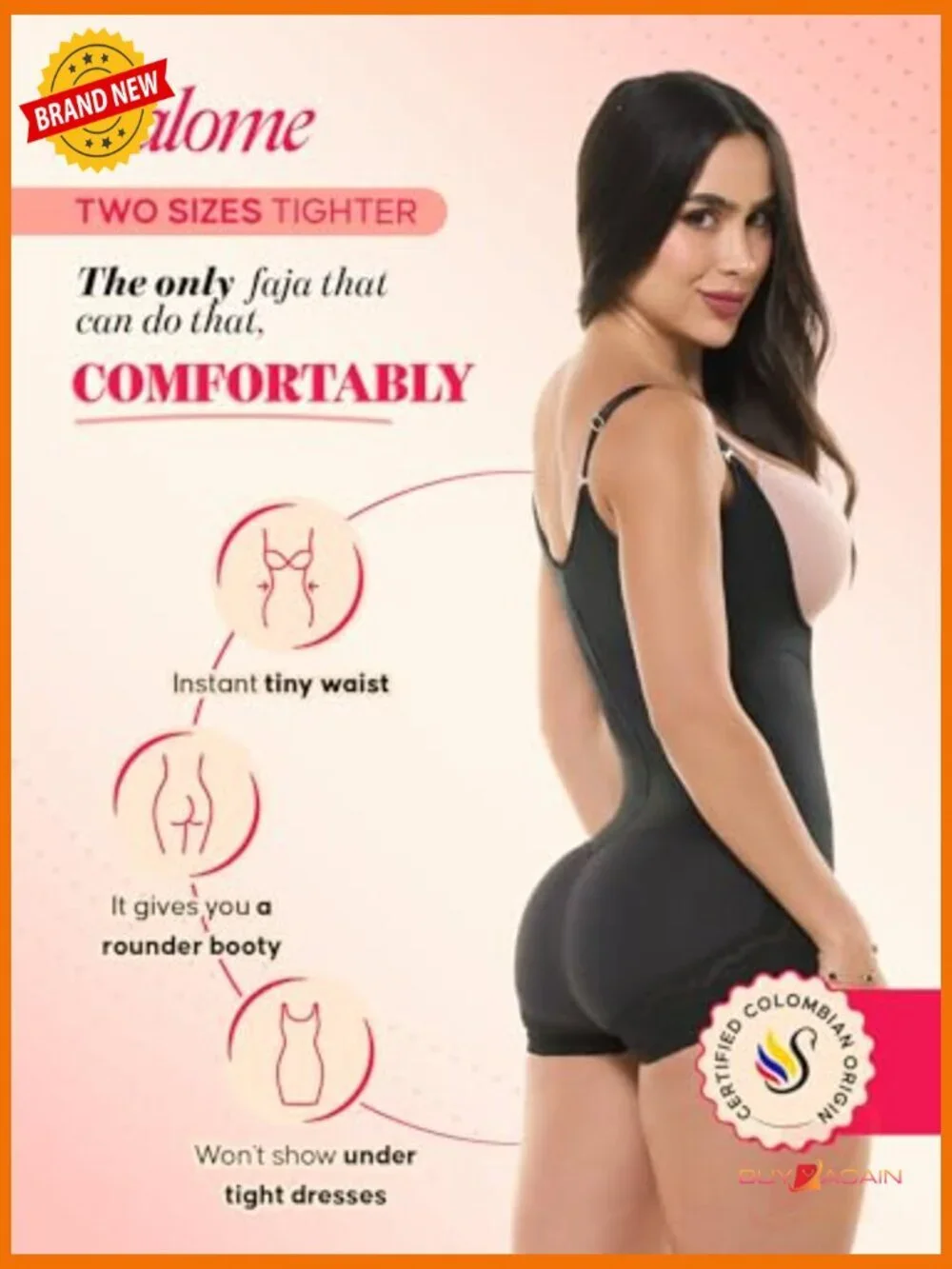 Full Body Shaper Postpartum Tummy Control Bodysuit